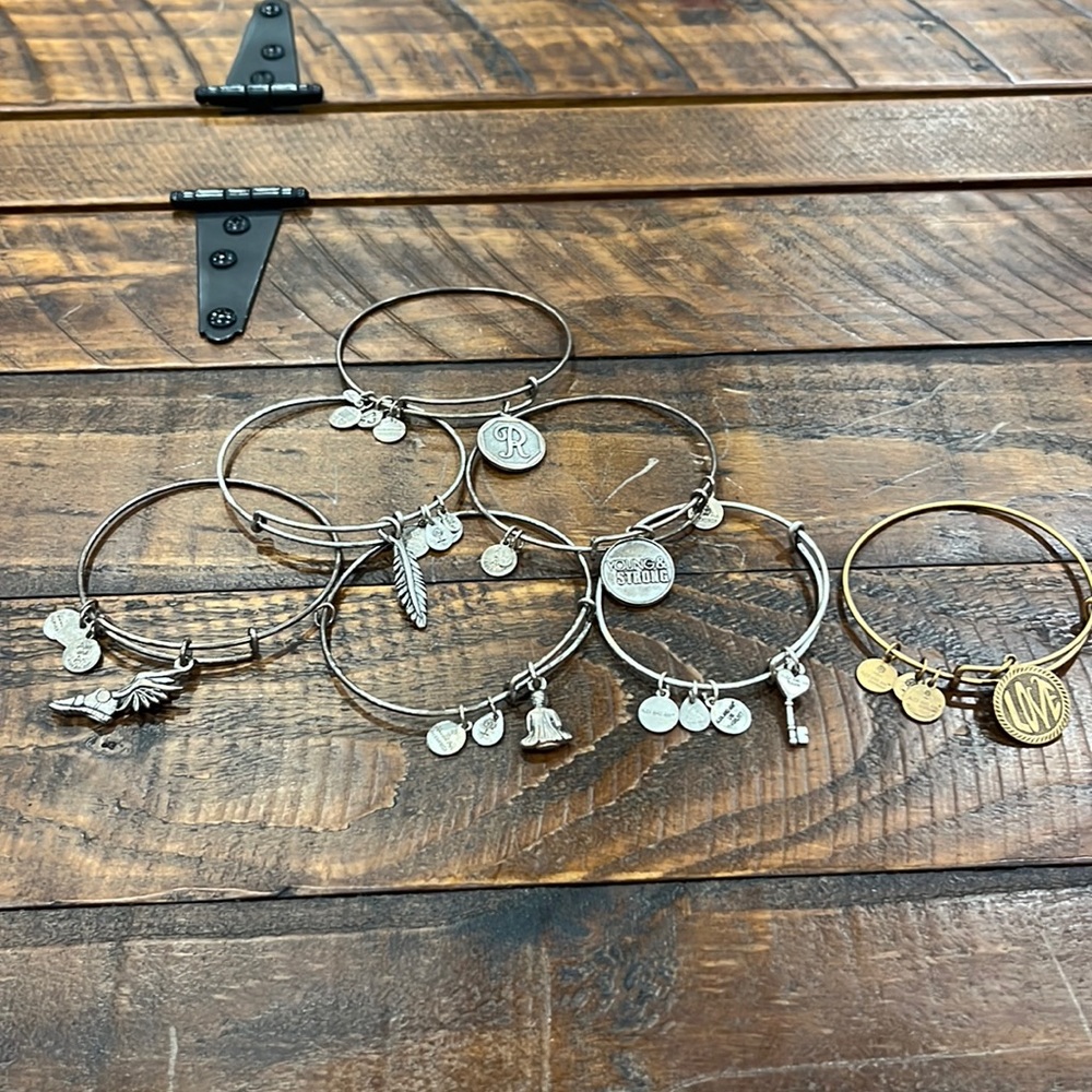 Bundle of Alex and ani bracelets